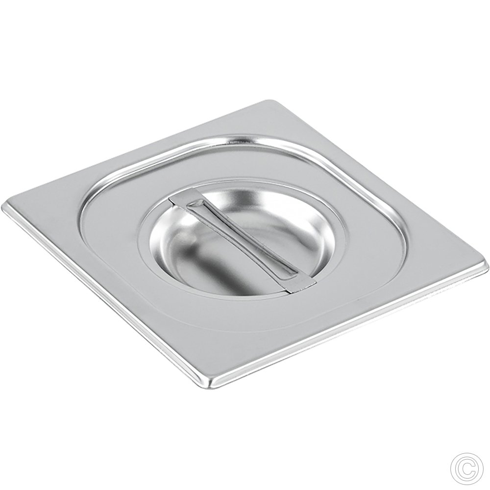 Stainless Steel Gastronorm Cover 1/6 162mm