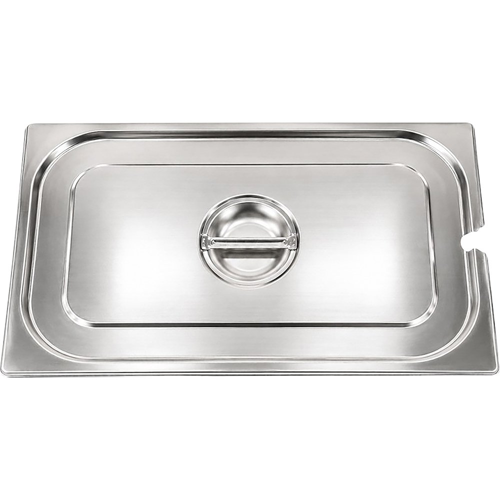 Stainless Steel Gastronorm Cover Notched 1/1 325mm