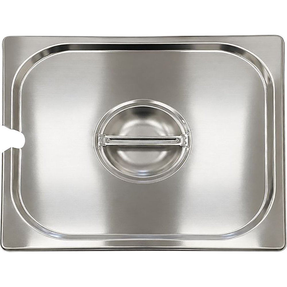 Stainless Steel Gastronorm Cover Notched 2/3 325mm