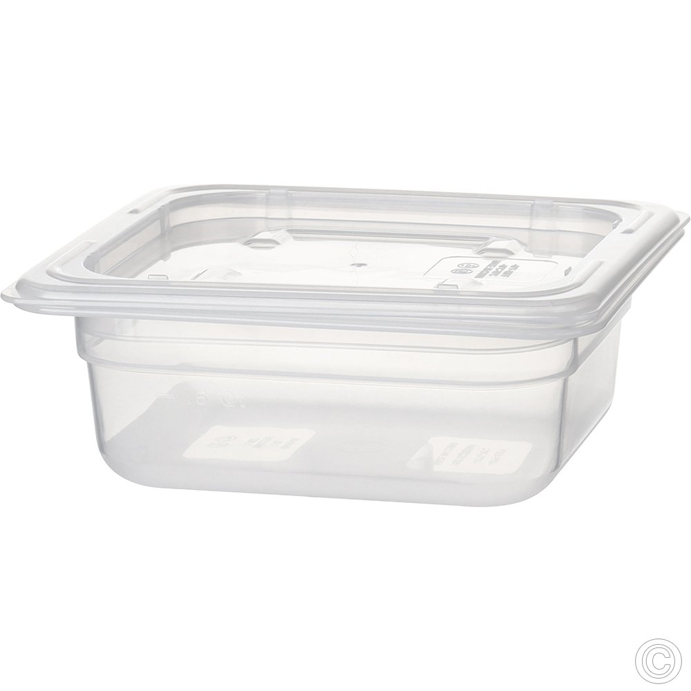 Polypropylene Gastronorm 1/2 100mm Deep
