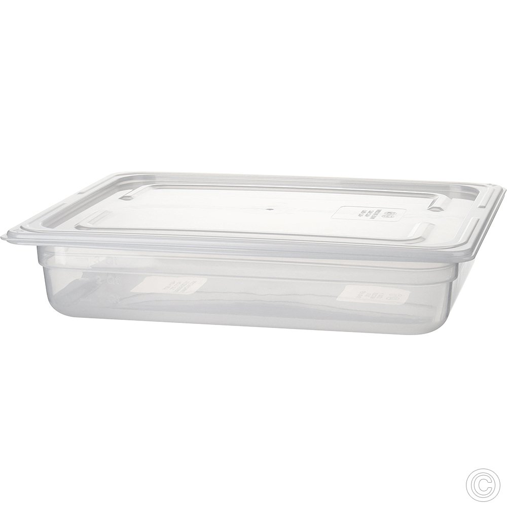 Polypropylene Gastronorm 1/3 100mm Deep