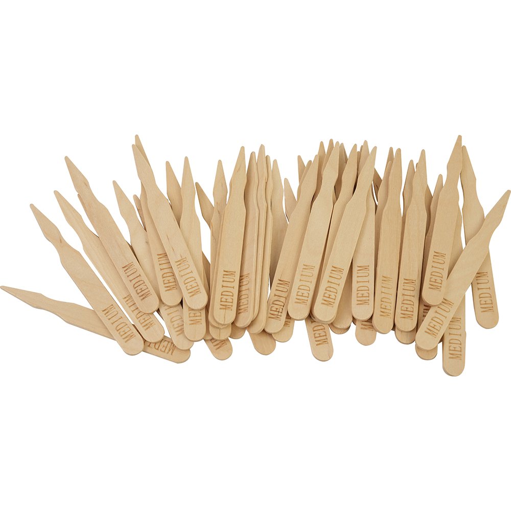 Compostable Wooden Steak Marker 90mm Medium 100 Pack