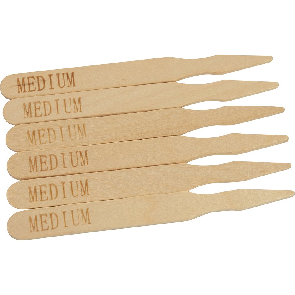 Compostable Wooden Steak Marker 90mm Medium 100 Pack