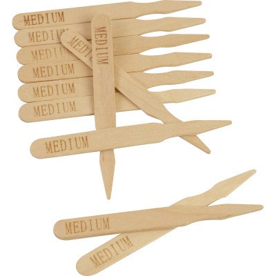 Compostable Wooden Steak Marker 90mm Medium 100 Pack