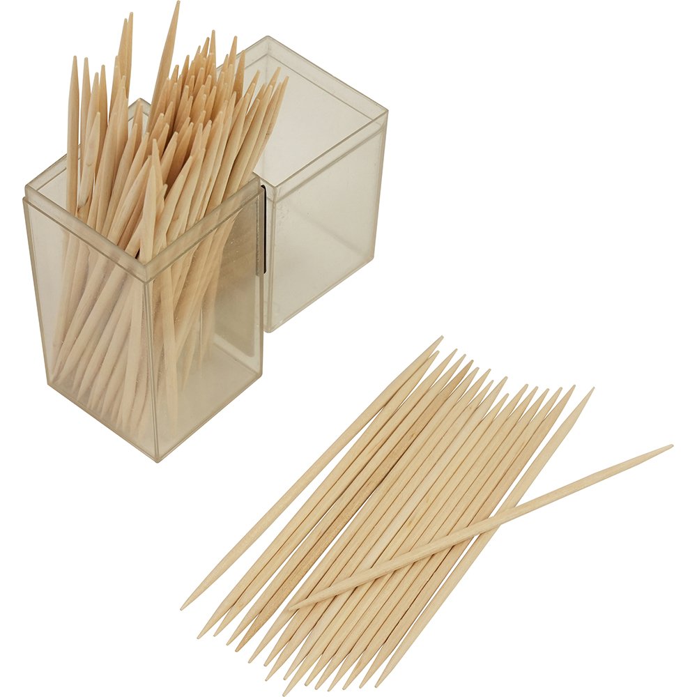 Compostable Wooden Cocktail StickP/Point (Tub 4x12) 100 Pack