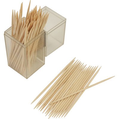 Compostable Wooden Cocktail StickP/Point (Tub 4x12) 100 Pack