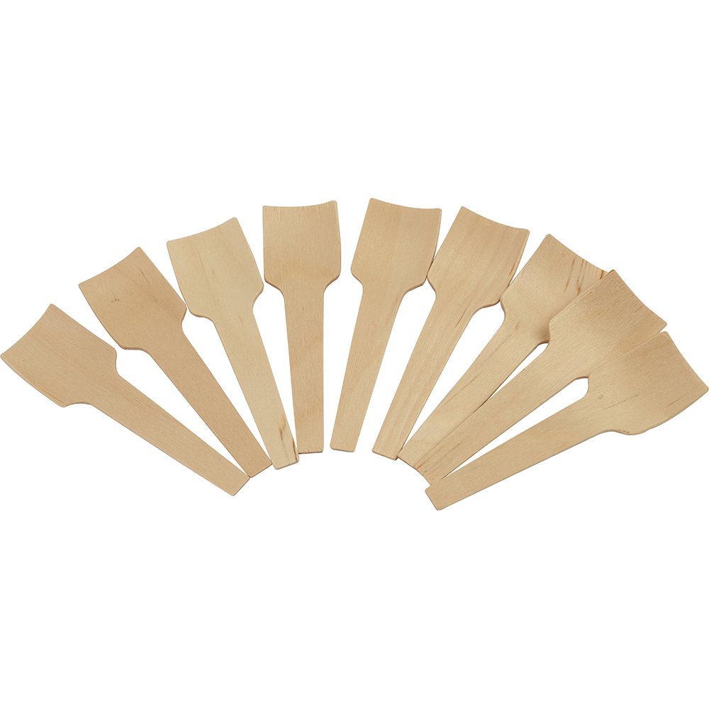 Compostable Wooden Ice Cream Spoons 1000 Pack