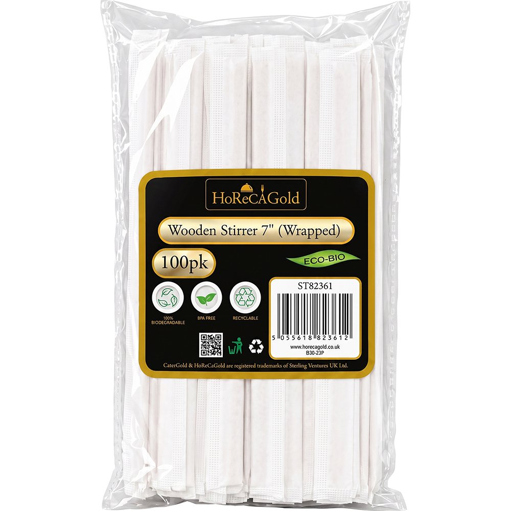 Compostable Wooden Stirrer 7
