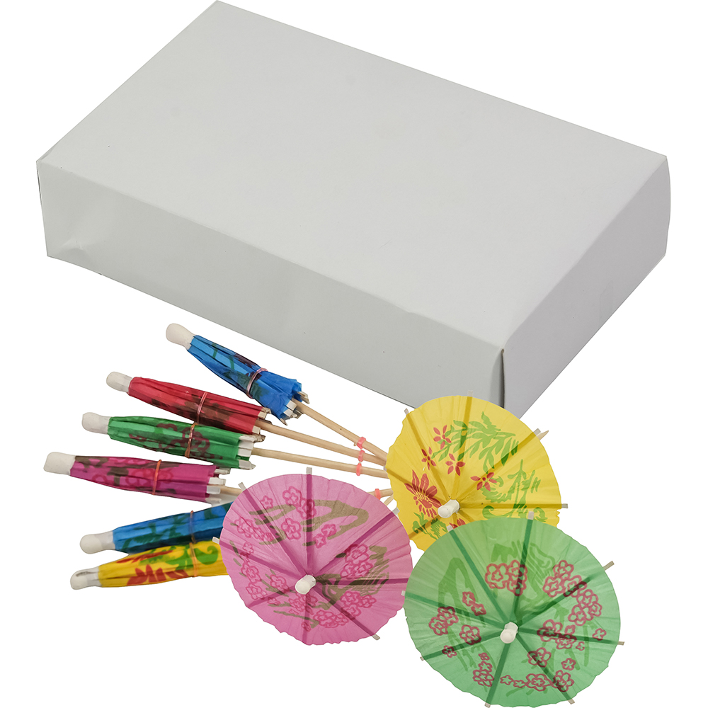 Paper Parasol 100mm 144 Pack