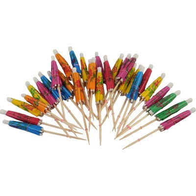 Paper Parasol 100mm 144 Pack