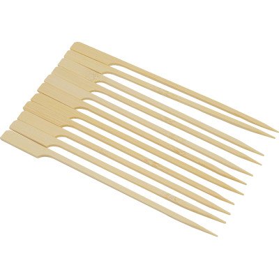 Compostable Bamboo Skewers Teppo Gushi Gun Shape S/Point 7