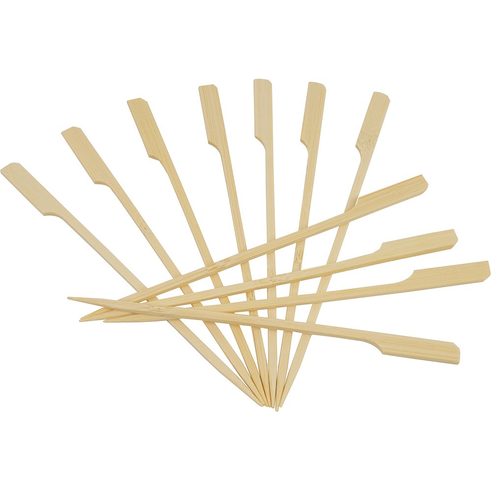 Compostable Bamboo Skewers Teppo Gushi Gun Shape S/Point 7