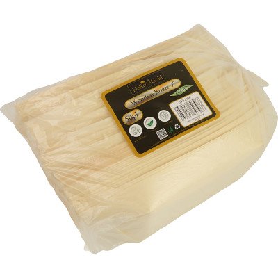 Compostable Wooden Food Serving Boats 9