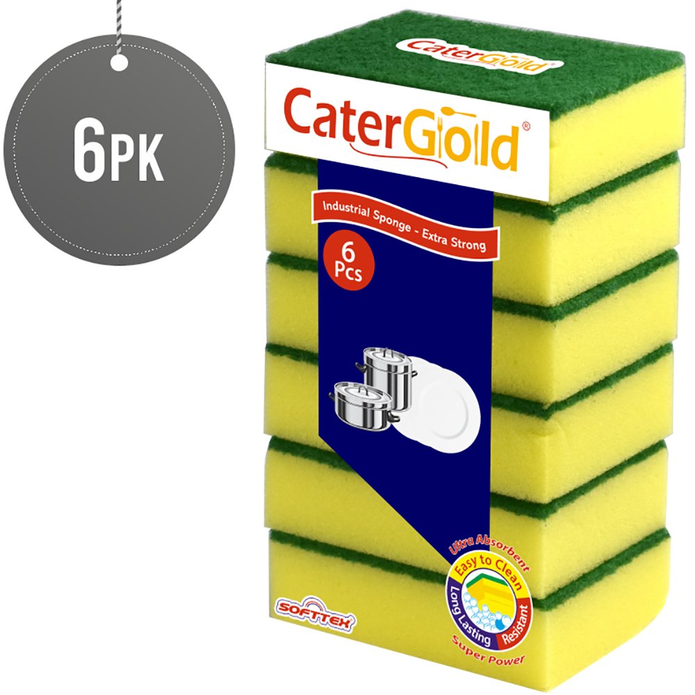 CaterGold Catering Sponge 6 Pack 