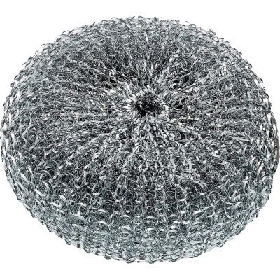CaterGold Galv Steel Scourer W40 10 Pack