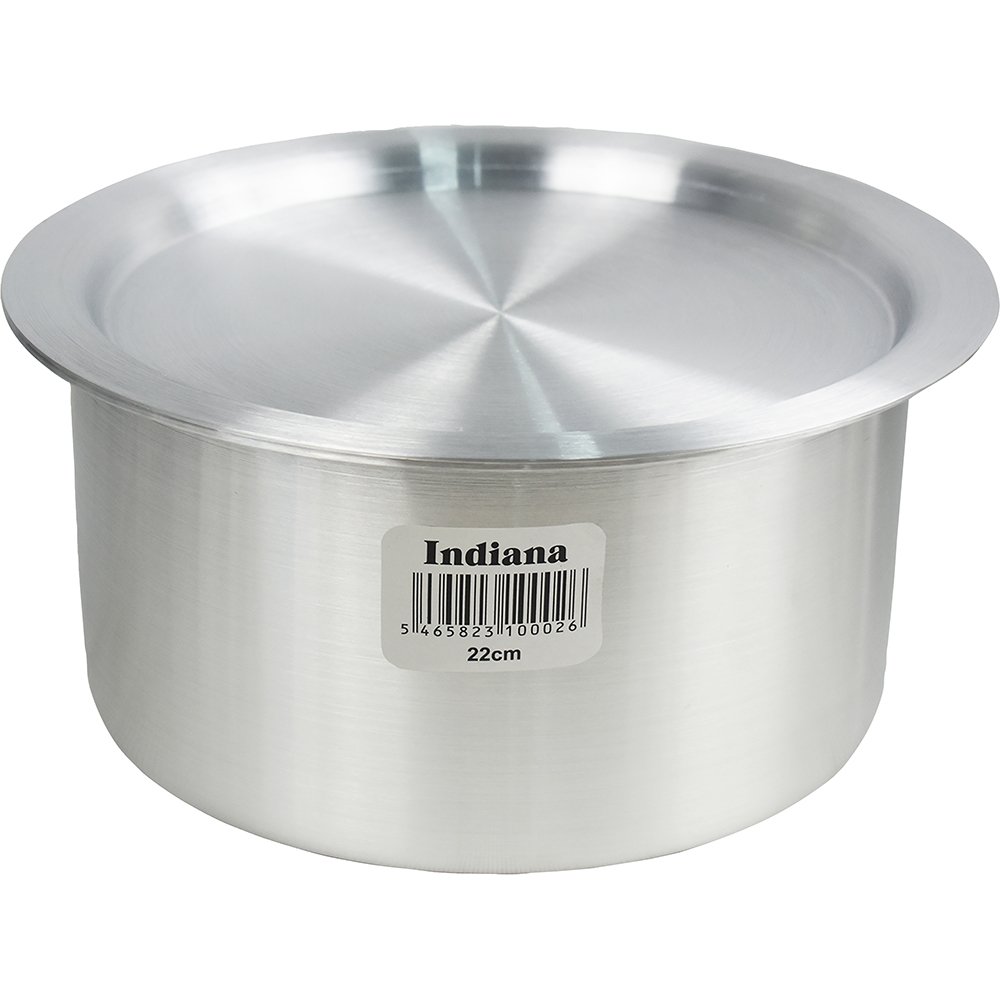 Klassic IndianaPro Cooking Pot w/Lids 20-22-24-26-28cm
