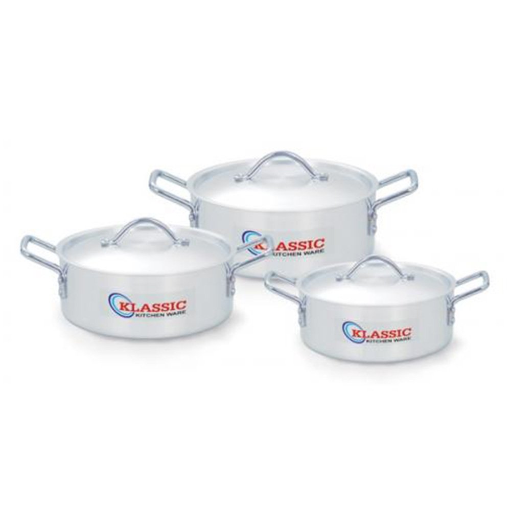 Klassic Aluminium Fish Pot 24-26-30cm