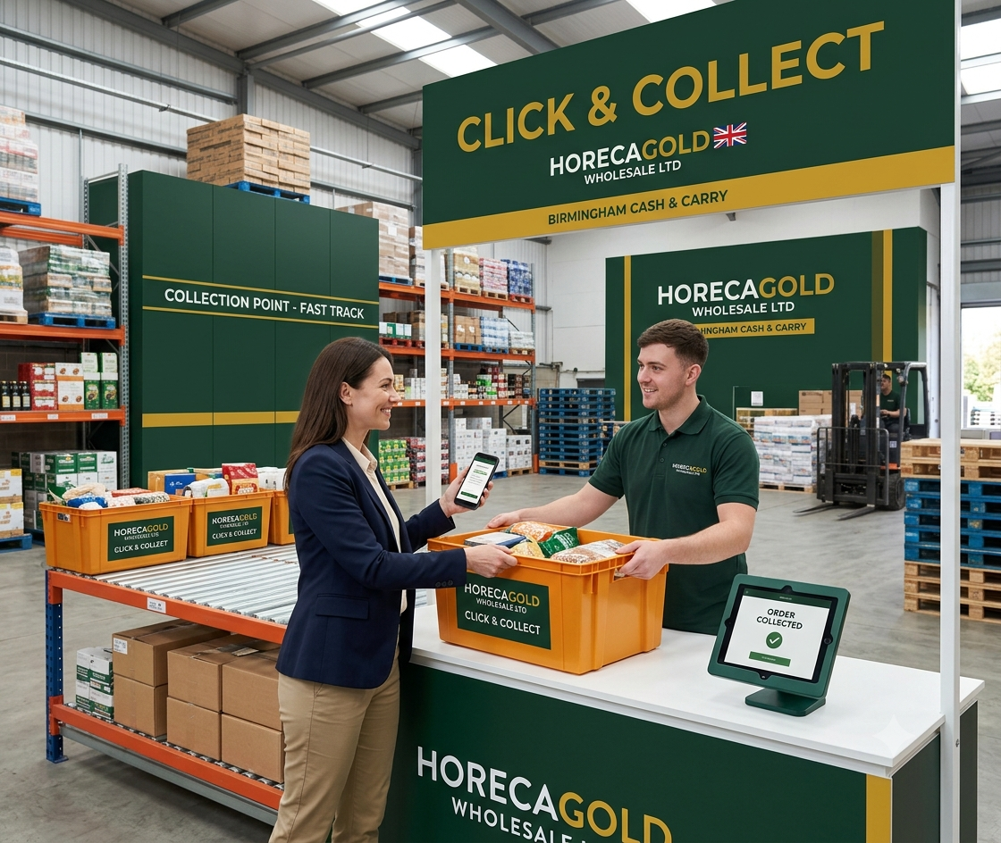 Click and Collect at HoReCaGold Wholesale Birmingham